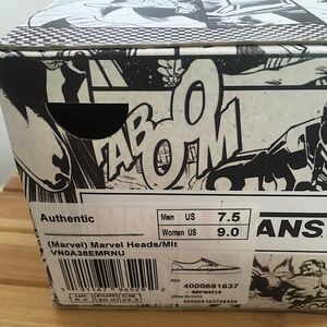 7.5M / Authentic Vans ‘Marvel Heads’